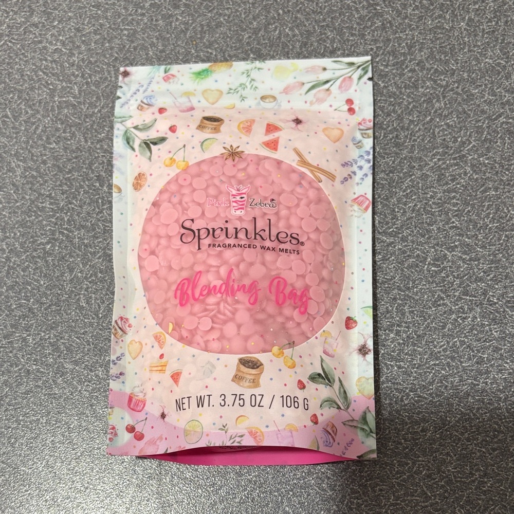 Pink Zebra Sprinkles Wax Melts - Raspberry Peony Cake
